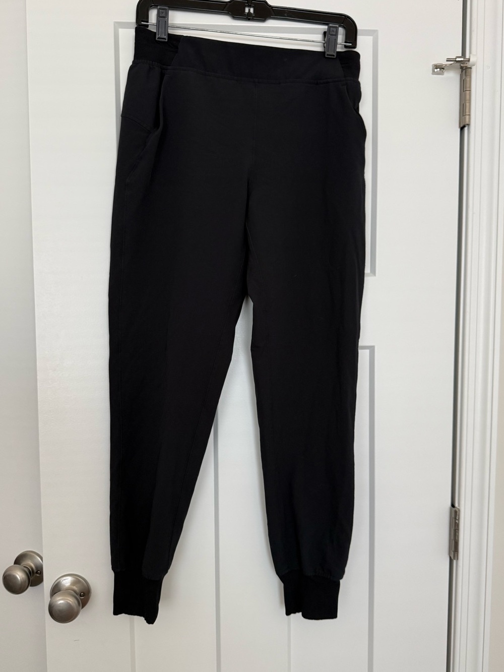 Lululemon Fleece Lined Black Joggers